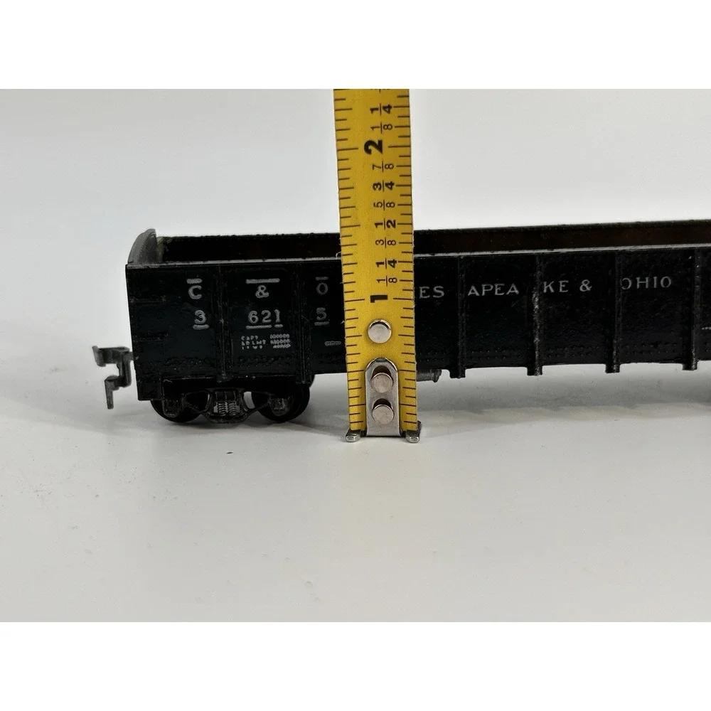 Vintage Roundhouse Ho Scale 40' Oval End Gondola Chesapeake & Ohio Built  629851